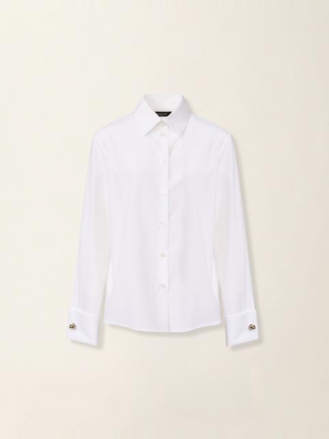 FABIANA FILIPPI Straight-cut poplin shirt