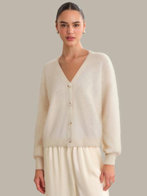 525 america Sally: Brushed 100% Cashmere Cardigan