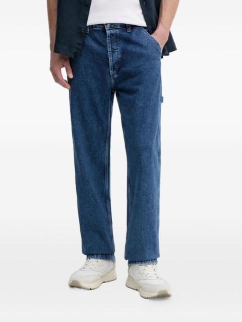 BOSS multiple-pockets straight-leg jeans