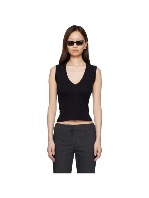 FLORE FLORE Black Dewi Tank Top