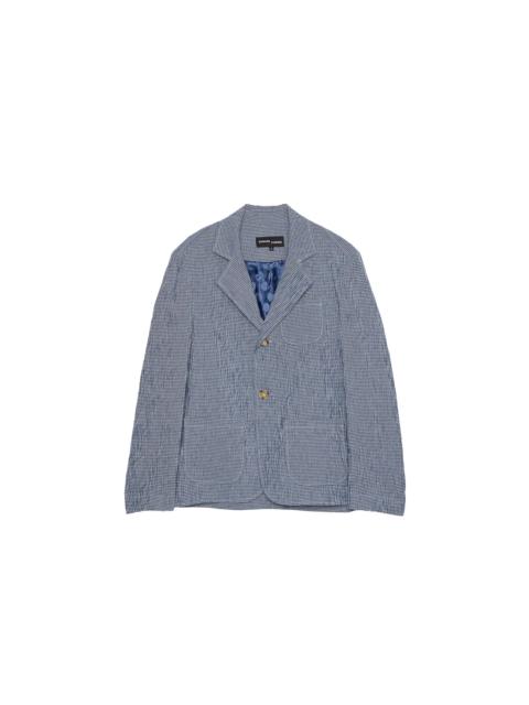 EDWARD CUMING Edward Cuming Hunched Tailored Yoryu Blazer Blue