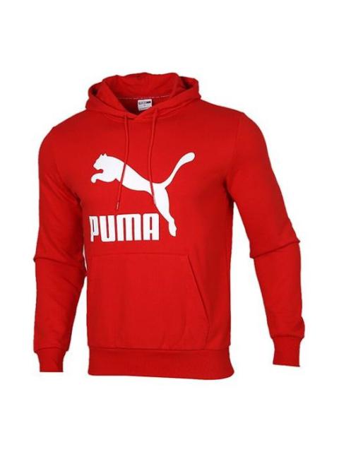 Puma Classics Logo Hoodie 'Red' 599300-11