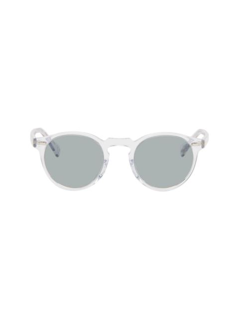 Oliver Peoples Transparent Gregory Peck Sunglasses