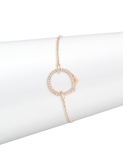 REPOSSI Women's Antifer 18K Rose Gold & 0.2 TCW Pavé Diamond Pendant Bracelet - Rose Gold