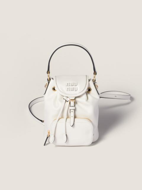 Miu Miu Leather mini-backpack