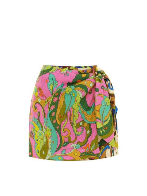 Yvette high-waist miniskirt