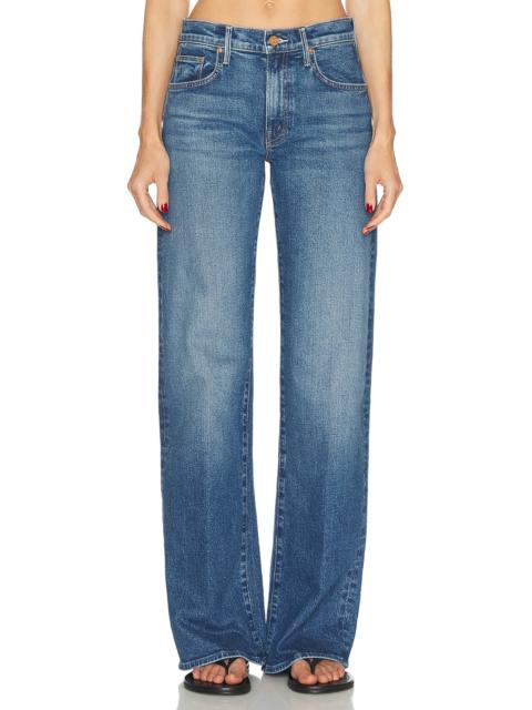 MOTHER The Mid Rise Lasso Heel Jeans
