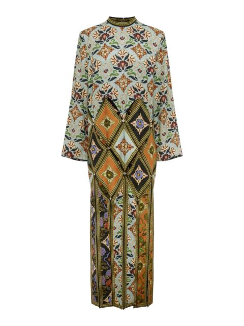 ALÉMAIS Cece Spliced Midi Dress