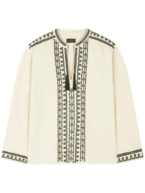 Alanui tassel-detail shirt