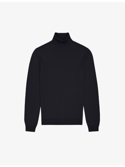REISS Caine roll-neck wool jumper
