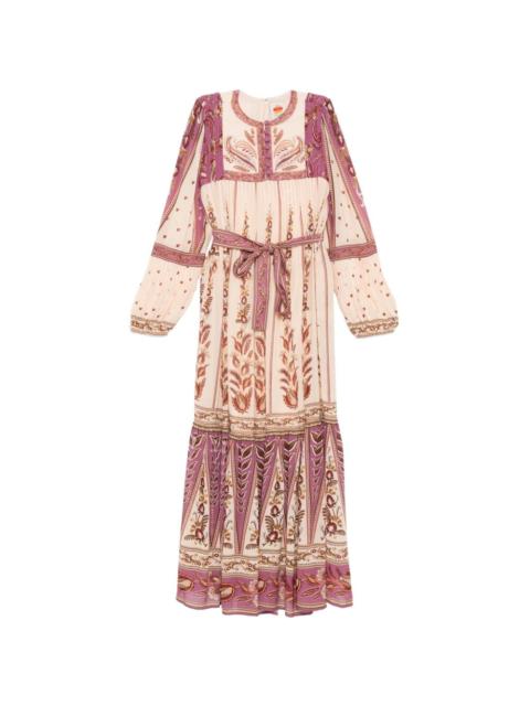 FARM RIO floral-print maxi dress
