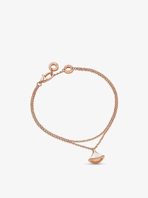 BVLGARI Diva's Dream 18ct rose-gold bracelet