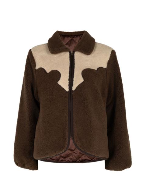 THE GREAT. reversible Western yoke jacket