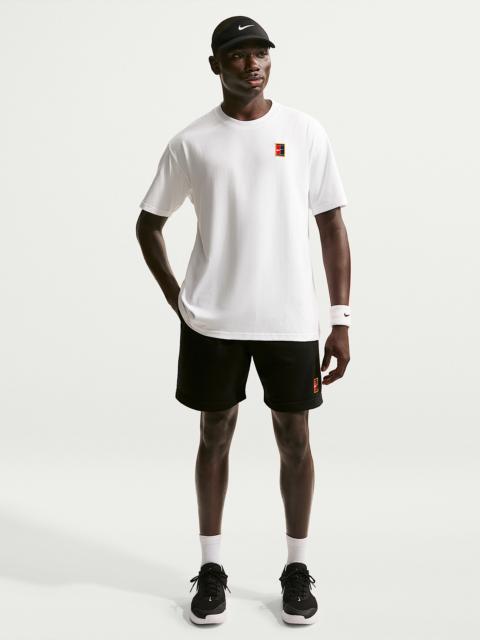 Nike NikeCourt Heritage Men's Dri-FIT Fleece Tennis Shorts