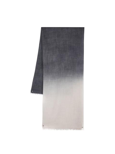 Faliero Sarti fine-knit gradient scarf