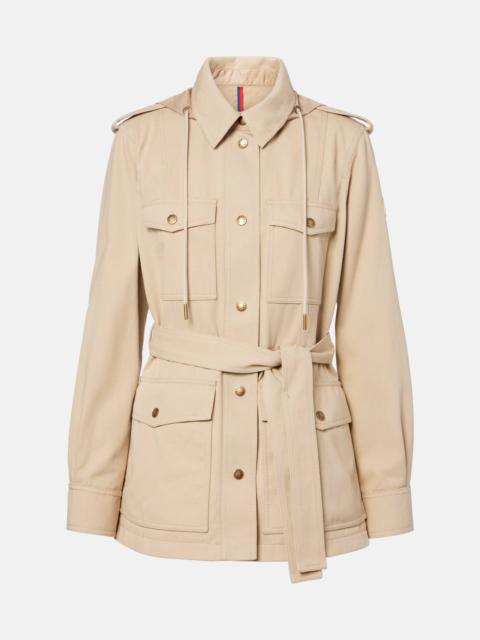 Moncler Centaurea belted field jacket