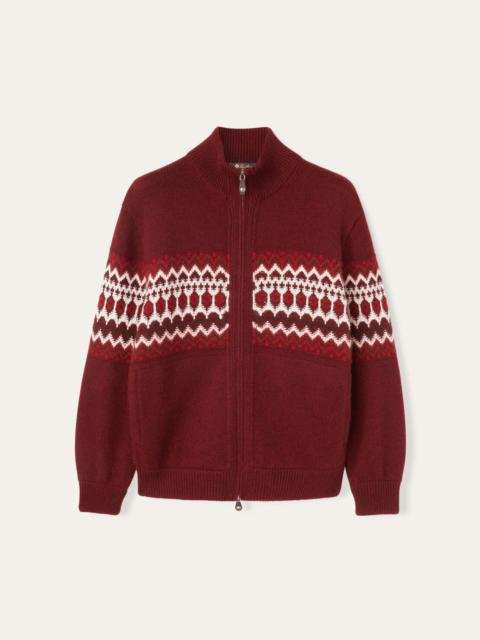 Loro Piana Alpe Pile Bomber Sweater