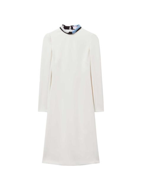 PUCCI contrast-collar midi dress