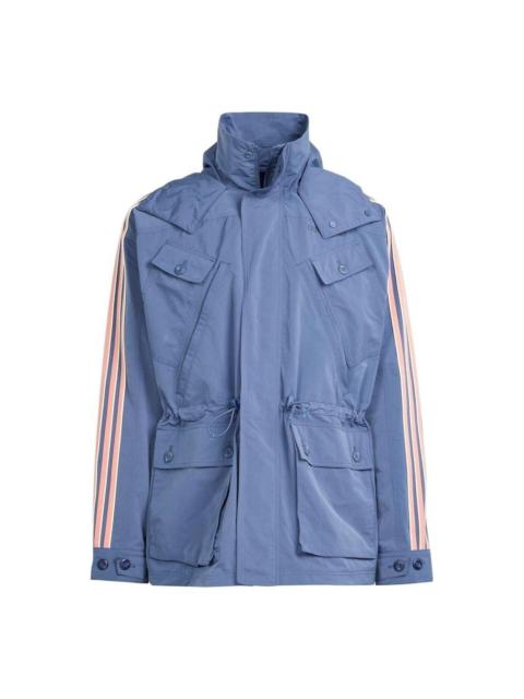 adidas adidas Premium Windbreaker Jacket Asia Sizing 'Teal Pink' IR9397