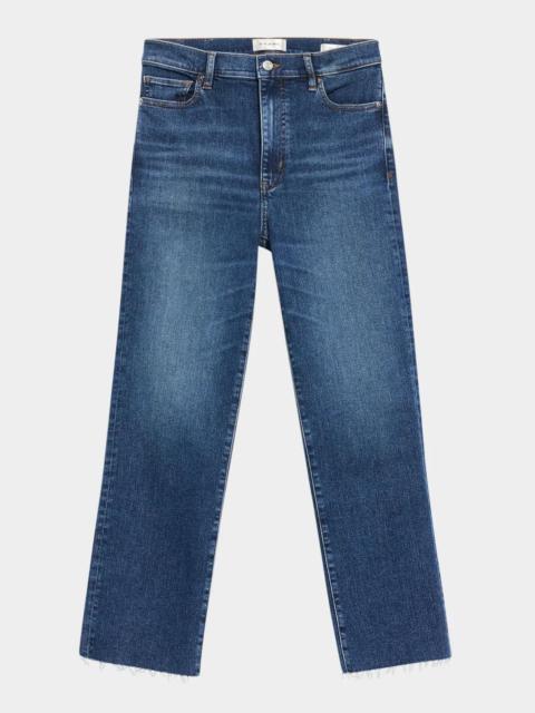 FRAME Le Sleek High-Rise Straight Jeans
