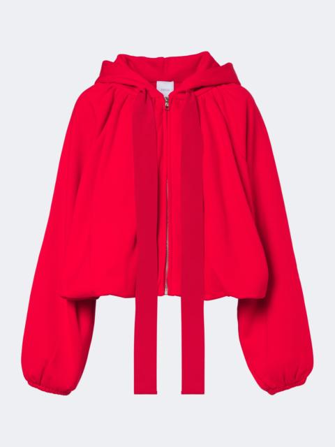 PATOU Cotton zip-up hoodie