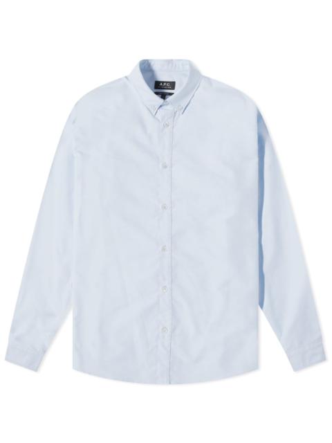 A.P.C. A.P.C. New Button Down Oxford Shirt
