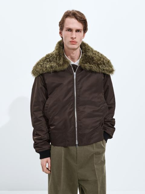 Bottega Veneta Padded Nylon Bomber