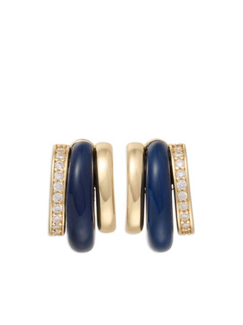 ROXANNE ASSOULIN The Stone Huggie earrings
