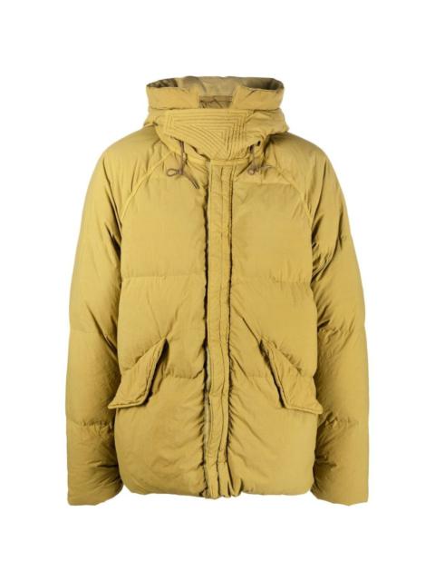 Ten C hooded quilted jacket