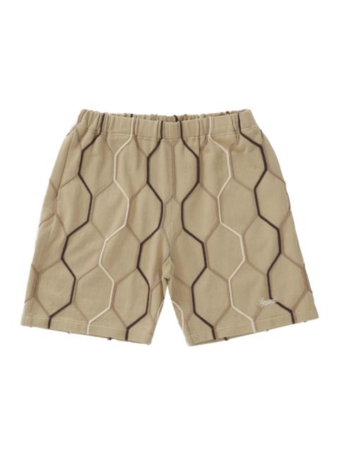 Supreme Supreme Hex Knit Short Tan