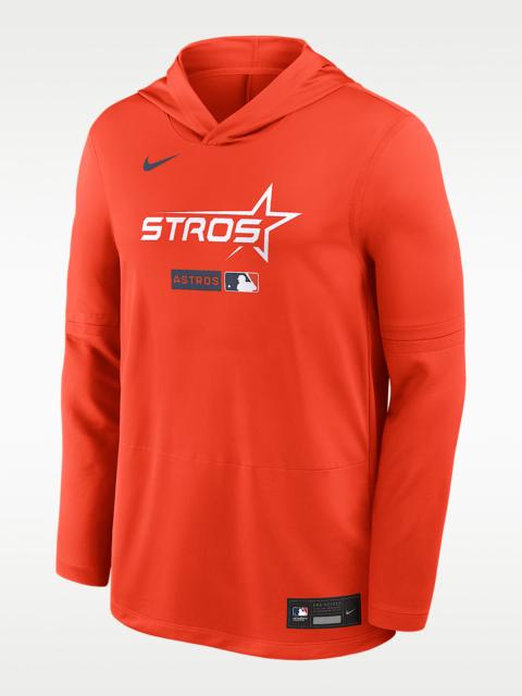 Nike Houston Astros City Connect Men's Nike Dri-FIT MLB Long-Sleeve Hooded Top