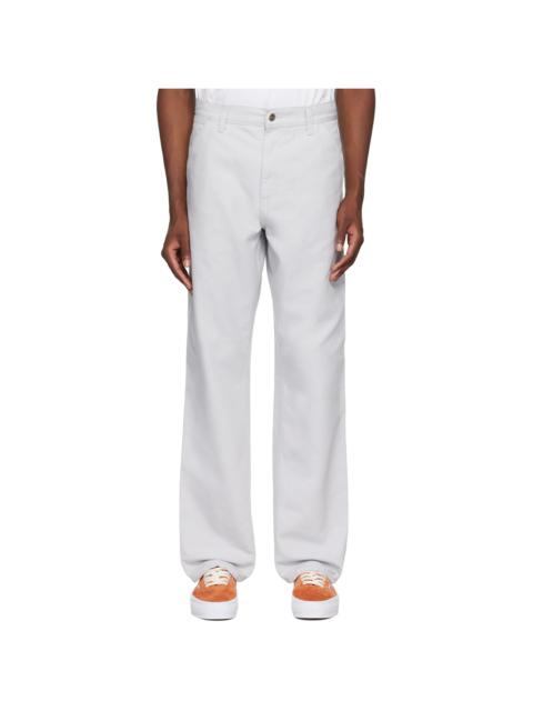 Carhartt Gray Single Knee Trousers