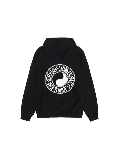 Stüssy Stussy x Our Legacy Work Shop Buana Pigment Dyed Hoodie Black