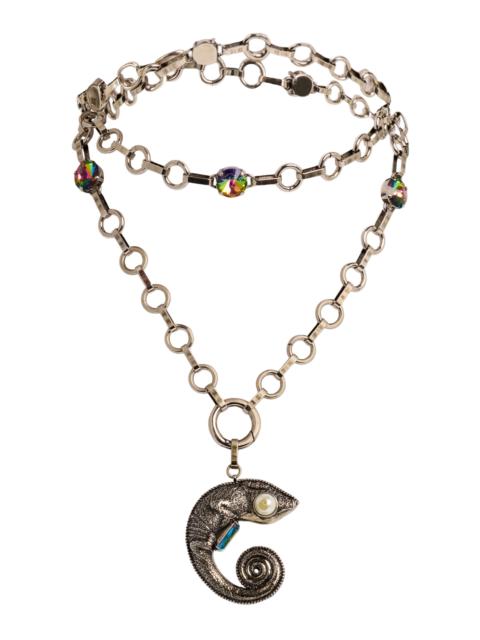 Etro Camaleonte Necklace silver