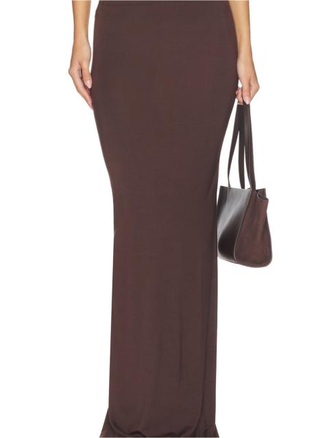 ÉTERNE Maxi Soft Jersey Skirt