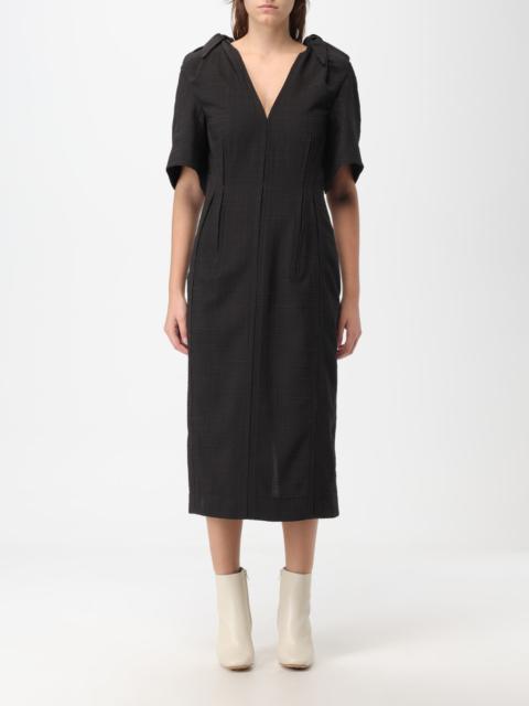 Bottega Veneta Bottega Veneta dress in checkered wool blend