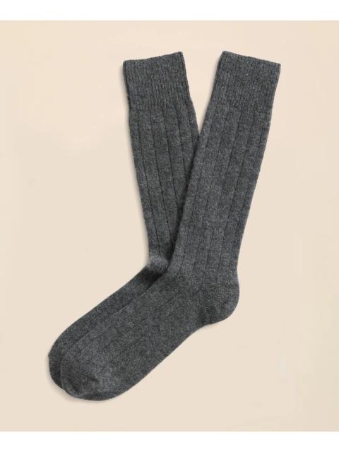 Brooks Brothers Cashmere Crew Socks