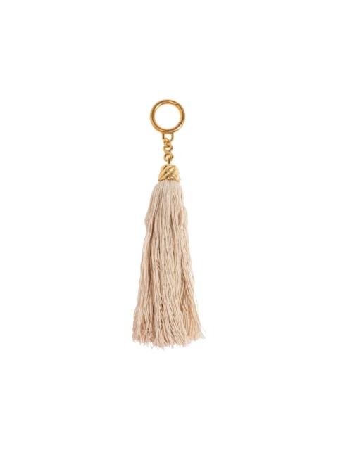 Balmain tassel keyring