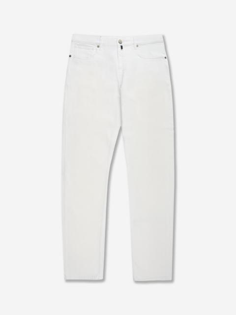 SLOWEAR Regular fit five-pocket cotton bull trousers
