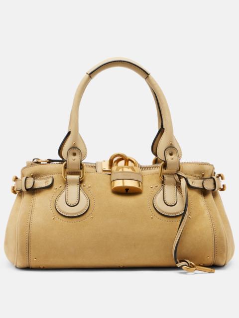 Chloé Paddington suede shoulder bag