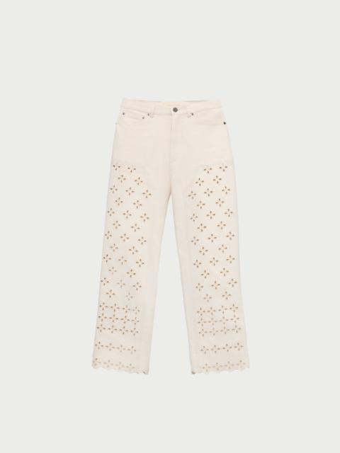 LOEFFLER RANDALL Demi Embroidered Pant