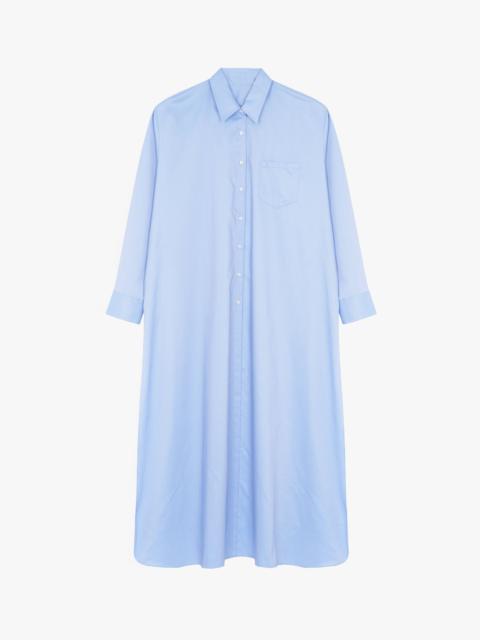 The Frankie Shop Avery Shirt Dress - Blue