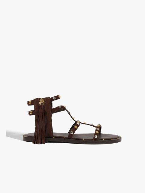 SCHUTZ Kanya Suede Sandal