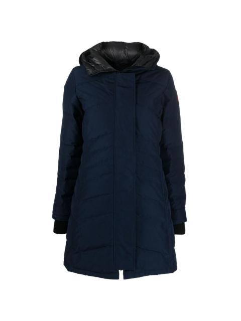 Canada Goose logo-patch padded down coat