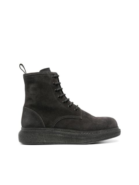 Alexander McQueen Hybrid lace-up boots