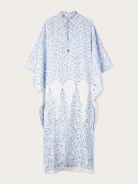 PUCCI BAIADERA PRINT SILK KAFTAN