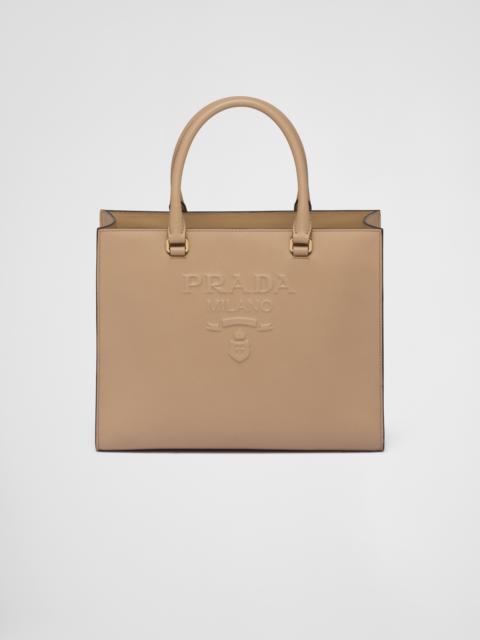 Medium Saffiano leather handbag