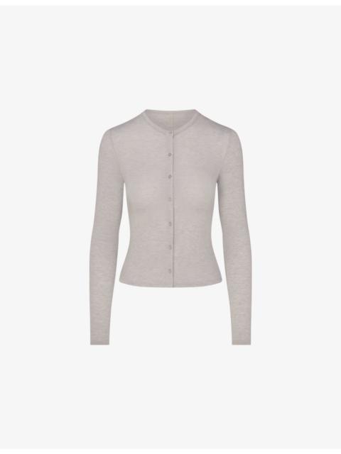 SKIMS Sheer Modal Jersey Cardigan