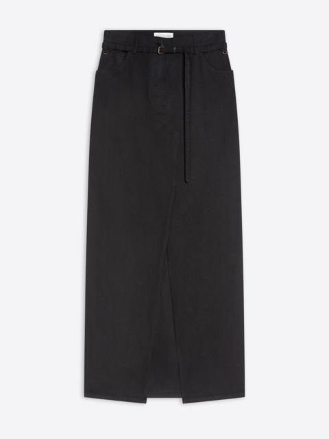 Dries Van Noten LONG OVERDYED SKIRT