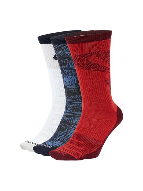 Nike Nike Sports Breathable Running Contrasting Colors 1 3 Pairs Socks CK6570-902